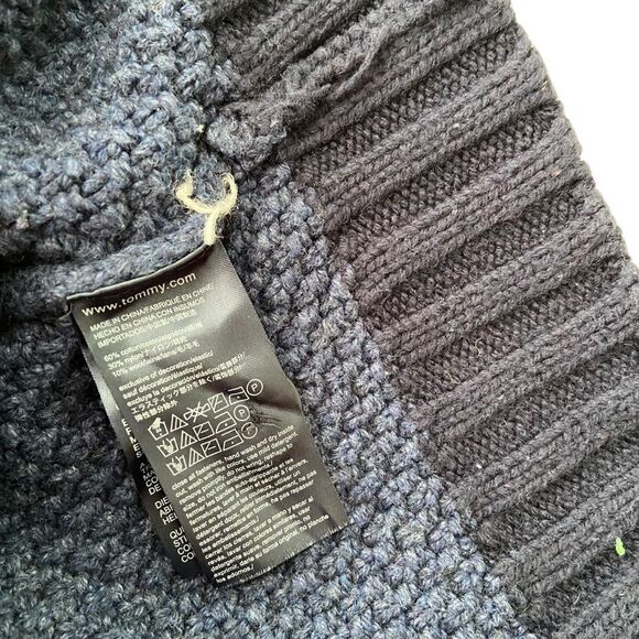 Tommy Hilfiger Front Button Knit Sweater Cardigan in Men's Size Large - Picture 8 of 8